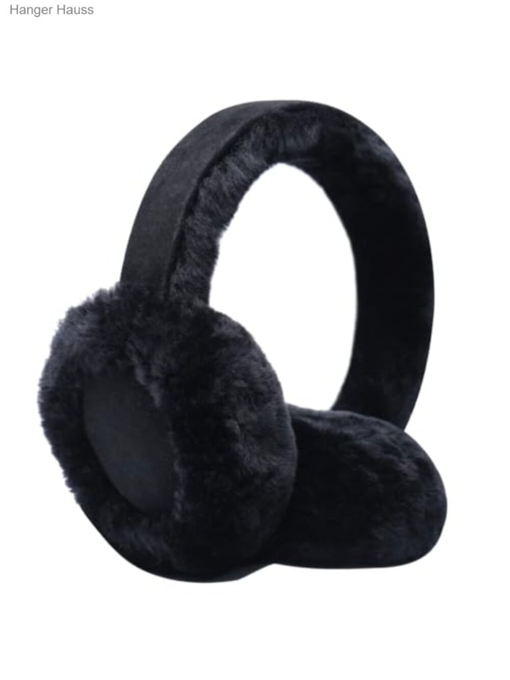 Sheepskin Wool Foldable Winter Ski Earmuffs Unisex Windproof